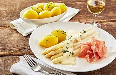 Asparagus dishes